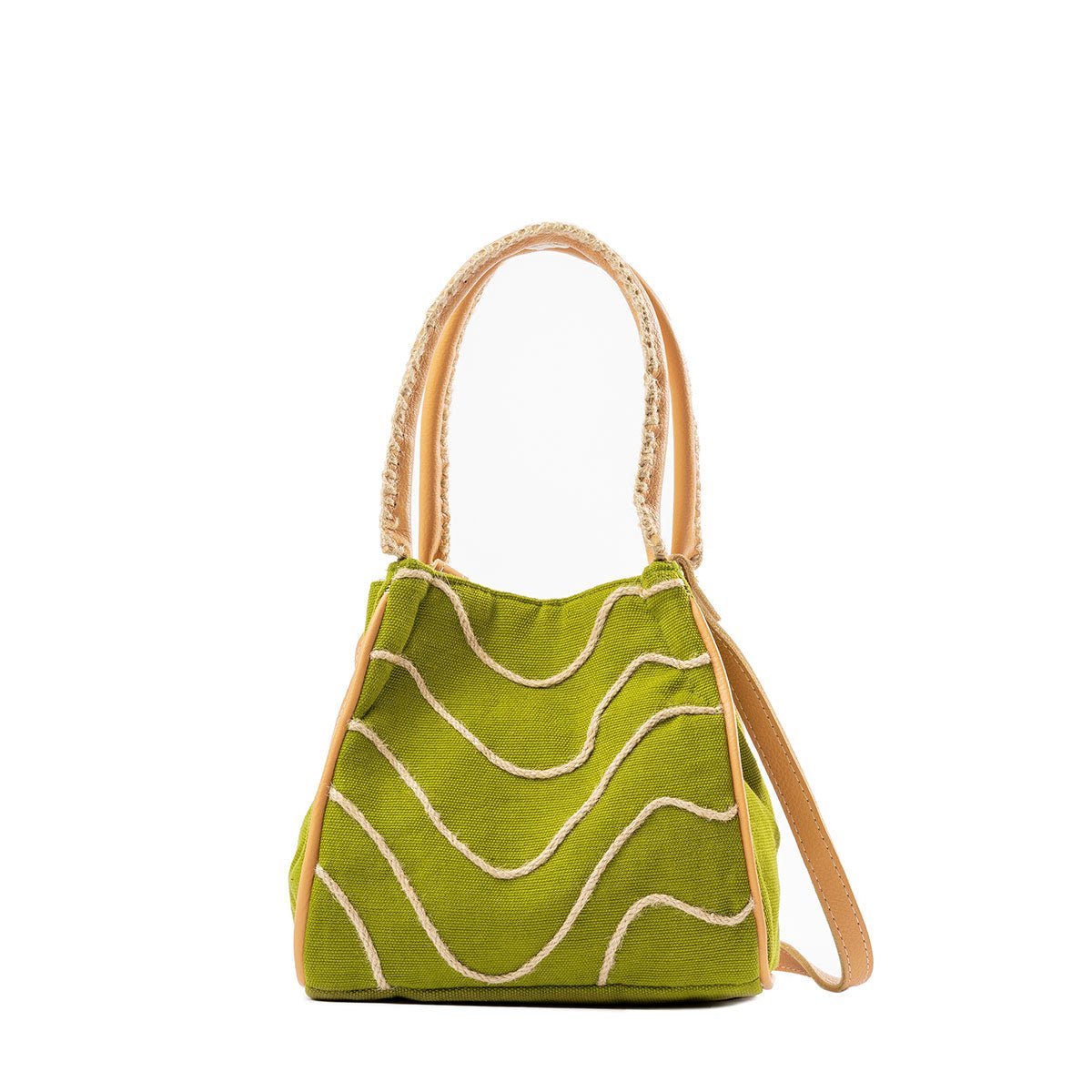 RES2409-Flora-Petite-Crossbody-Turf-Moss-Front-02.jpg Flora Petite Tote-to-Crossbody - Image 1