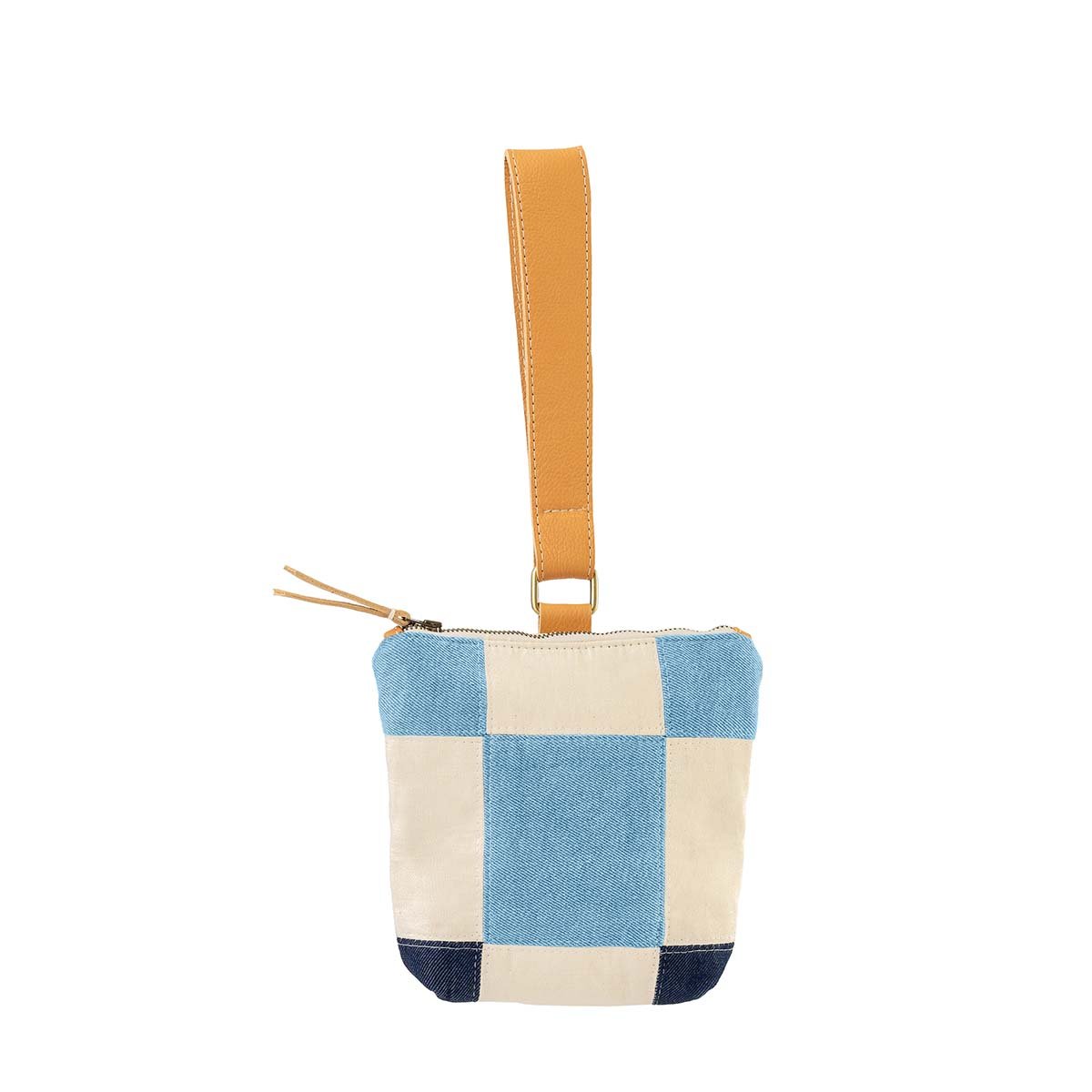 SS2426-OfeliaClutch-90_sDenim-Front.jpg Ofelia Bracelet Clutch - Image 1